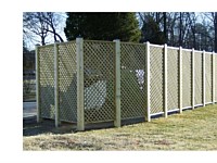 <b>Lattice Trash Enclosure Wood</b>